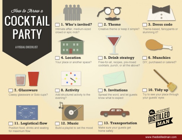 cocktail party planning